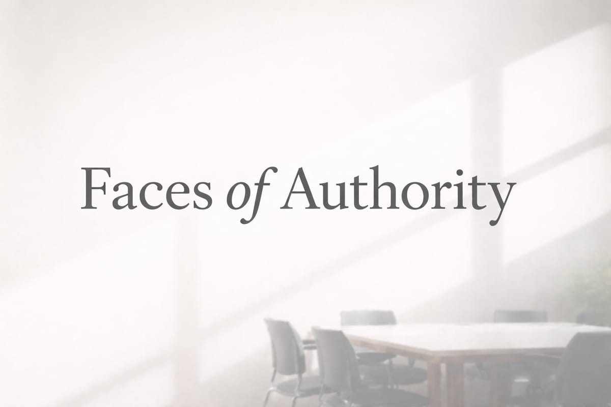 Faces of Authority