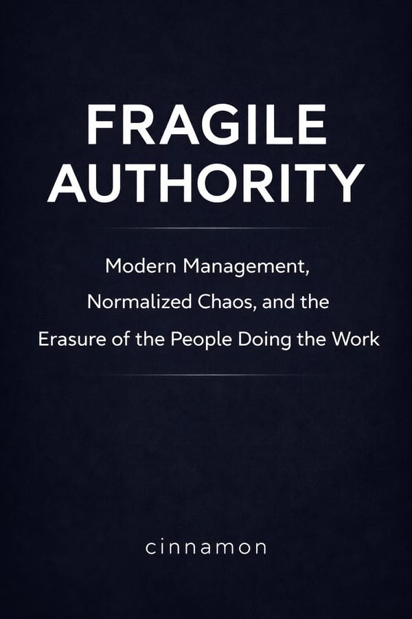 Fragile Authority
